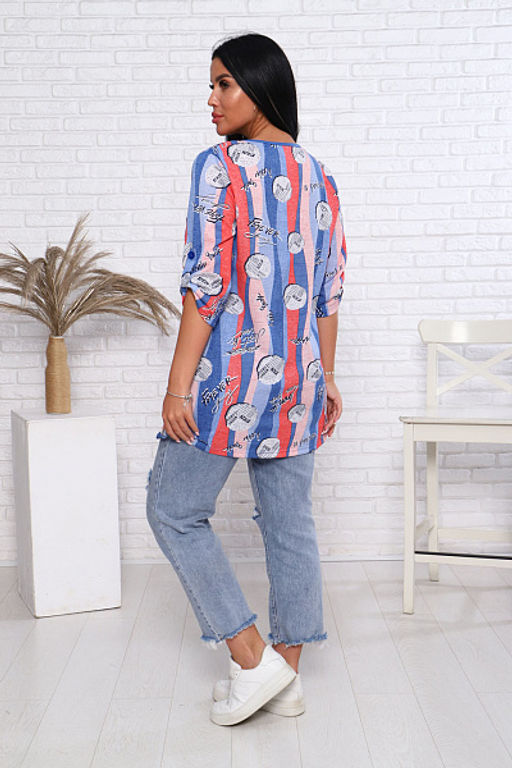 Туника, голубой (928-2)