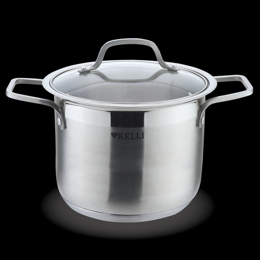 Кастрюля нерж. 7 л "Kelli", арт. KL-4223