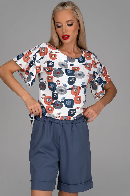 Шорты Фиби (трюфель) - Эльза фото 2