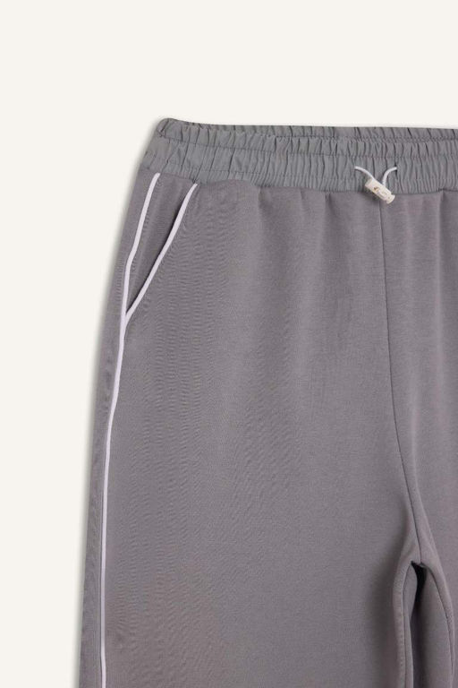 Классные широкие спортивные штаны с эластичной резинкой на талии - Defacto фото 8