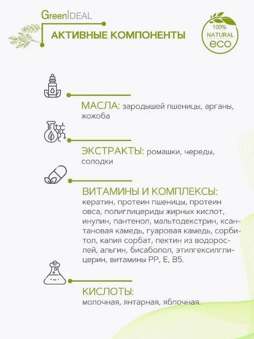 Гель для интимной гигиены для деликатного ухода за чувствительной кожей (натуральный, бессульфатный) - Greenideal фото 2