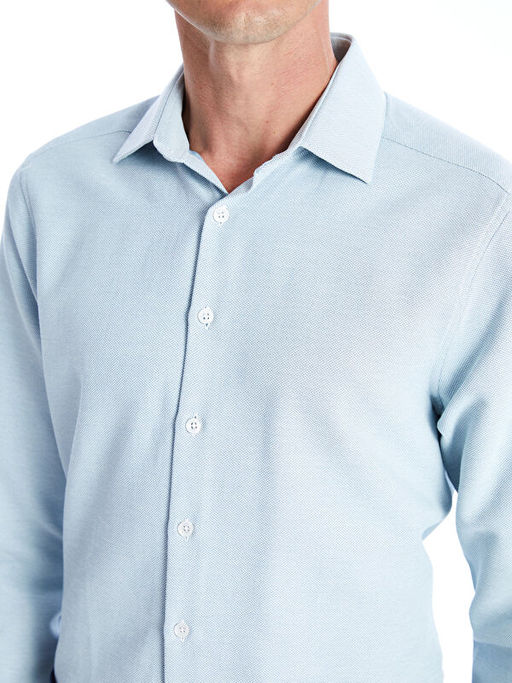 Slim Fit Uzun Kollu Arm?rl? Erkek G?mlek