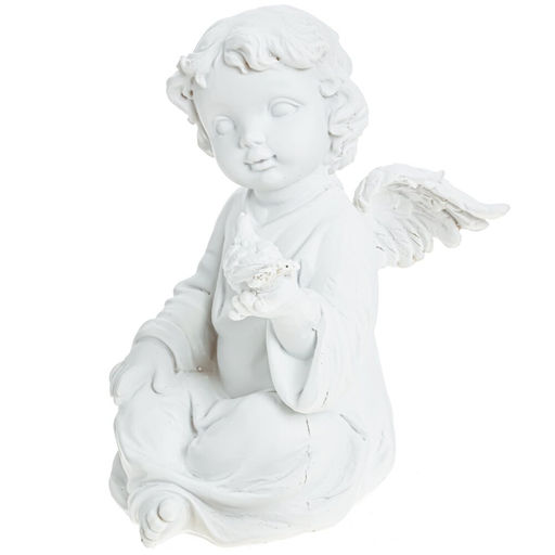 Фигурка декоративная "Ангел", L10,5 W10 H14 см, 2в.