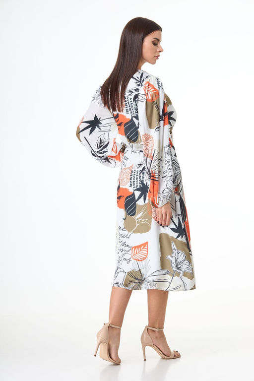 Платье ANELLI 1045 светлые тона фото 4