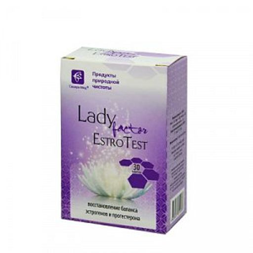 Lady Factor Estrotest 30 таблеток по 800 мг