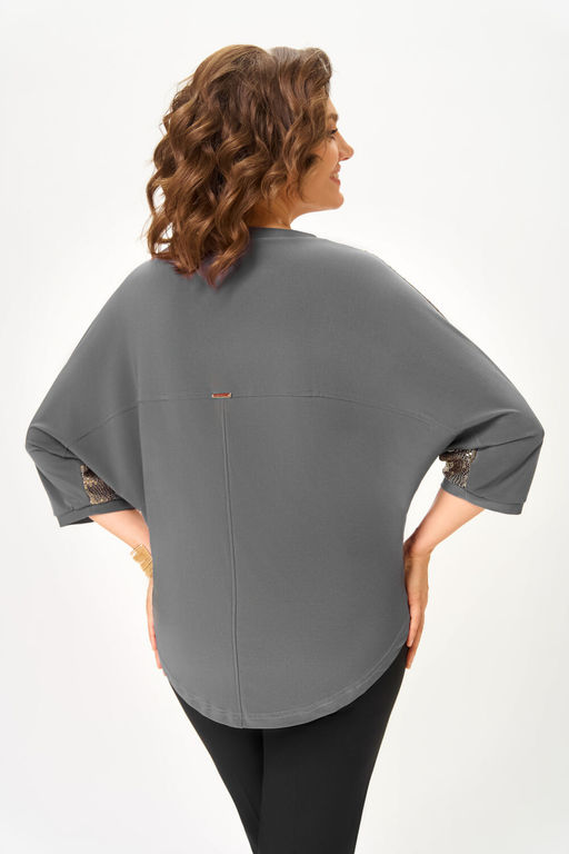 Блуза ДаЛи 5736 серый