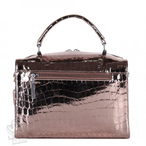 Сумка женская кожаная 9396-2Y bronze Polina&Eiterou в Новосибирске фото 4