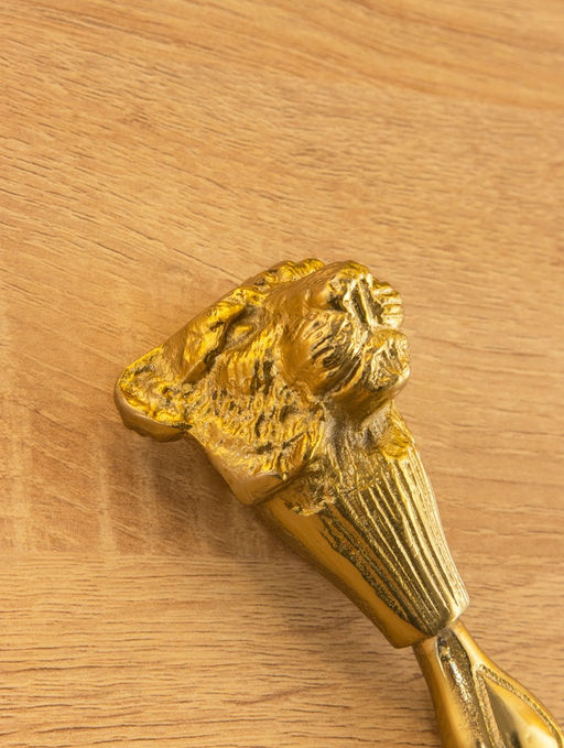 Открывашка «Лев», 5×5×14 см, алюминий