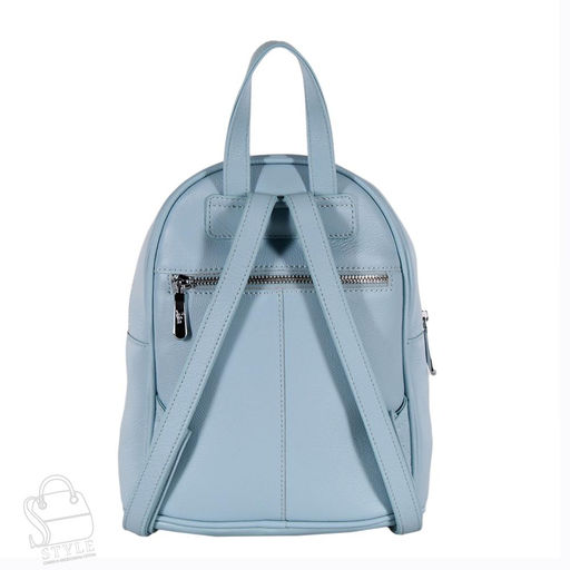 Рюкзак женский кожаный 99470 l.blue Velina Fabbiano-Safenta/30  в Новосибирске