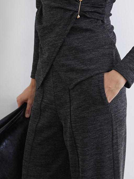 Beli Lastikli Geni? Pa?a Kad?n Pantolon