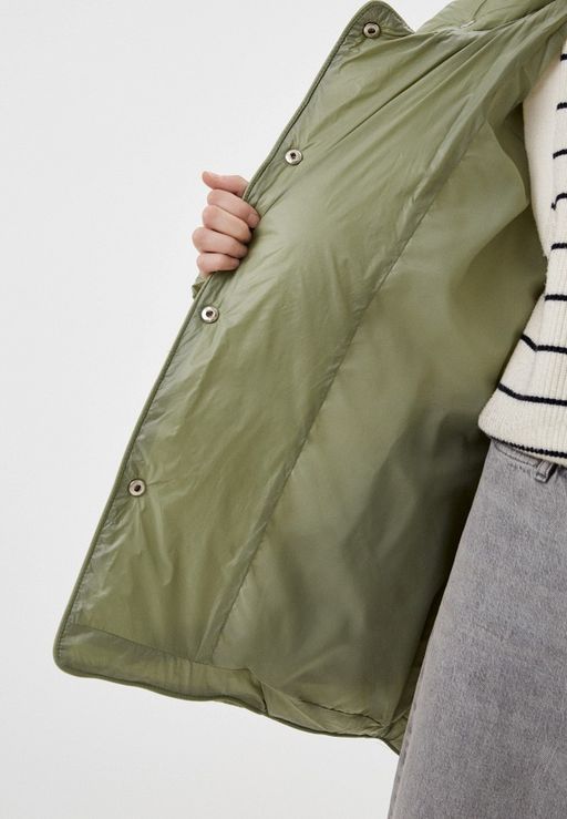 Утепленная куртка чайного оттенка - Incity фото 7