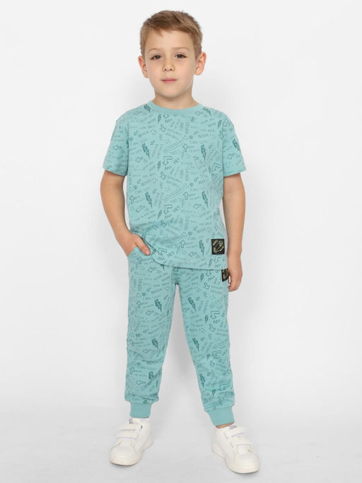 CRB wear/CSKB 63864-39-418 Футболка для мальчика,полынь/Ex.Cherubino  фото 2