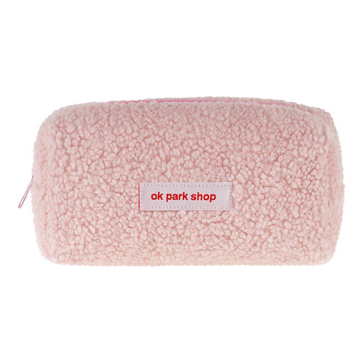 Пенал мягкий 1 отд. F?rst "Pink plush", 180*90*70 (Sch_PC67623) плюшевый