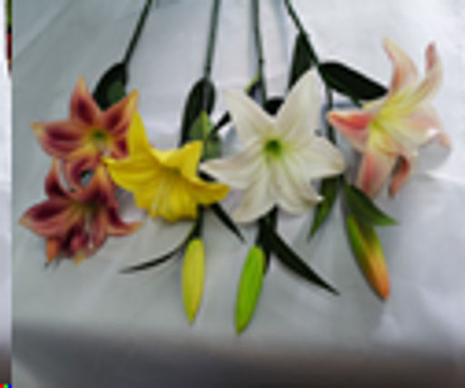 Цветок искусственный Лилия 65 см / J107 /уп 24/288/ латекс - ГалеонТрейд фото 10