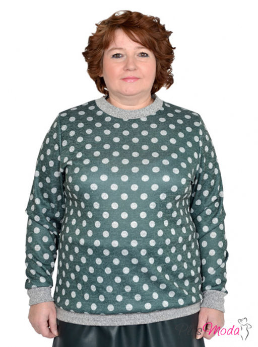 Джемпер Модель №817 размеры 44-84 - Plusmoda фото 4