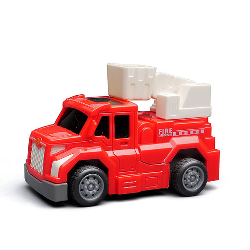 Робот трансформирующийся в пожарную технику, в коробке