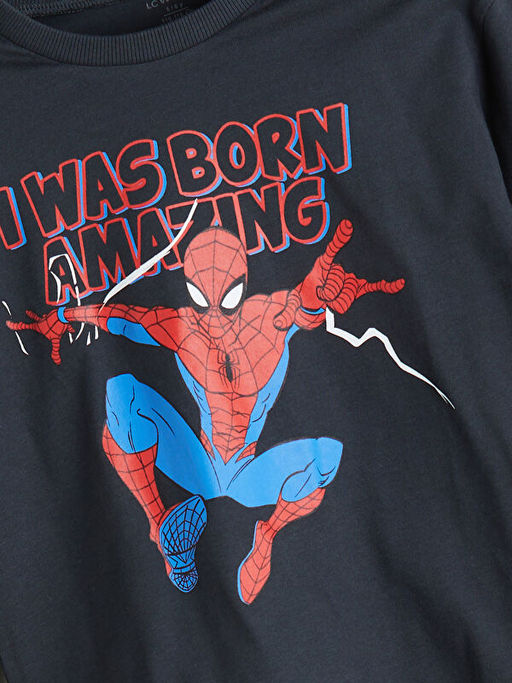 Spider-Man Bask?l? Erkek ?ocuk Ti??rt