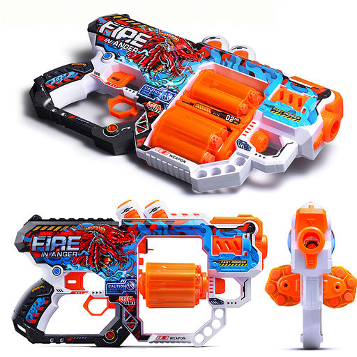 Бластер "Молниеносец" с полимернымипулями, в коробке