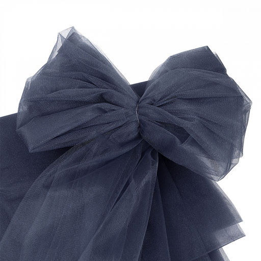 Фатин Кристалл средней жесткости блестящий арт.K.TRM шир.300см, 100% полиэстер цв. 74 К уп.5м - сумрачно серый