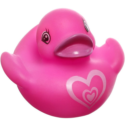 Резиновые игрушки для ванны Крошка Я «Уточки сердечки», в наборе 3 шт., МИКС