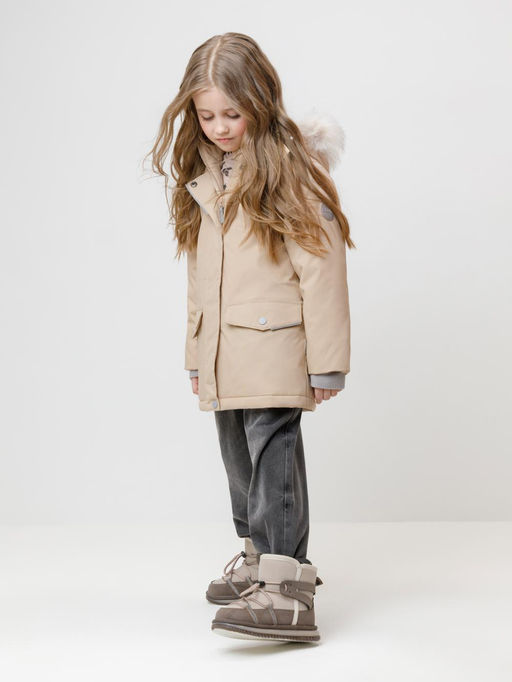 ВК 38112/4 ГР куртка для дев - Crockid фото 4