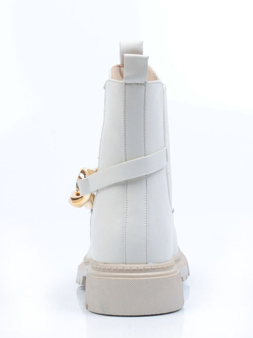 5267-2 WHITE Ботинки демисезонные женские - No name фото 9