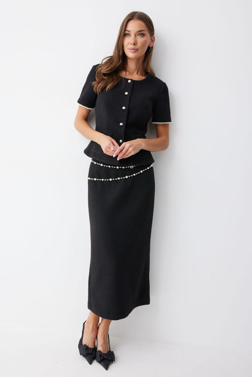 Костюм LYUSHe 4241 черный  фото 8