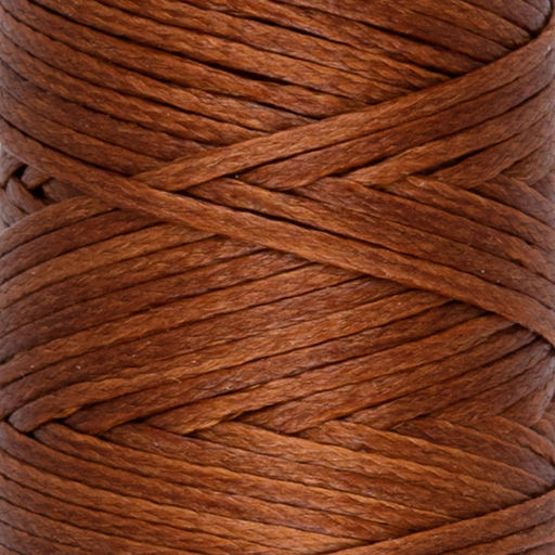 Промысел Нитки вощёные, плоские LC-001 для кожи 0.8 мм 25 м № 002 св. коричневый