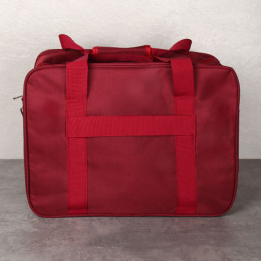 Сумка дорожная 40х22х31 см / BAG-65721/4 /уп 20/красная - Галеонтрейд фото 3