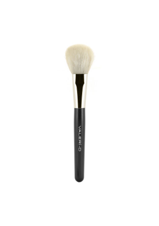 Кисть из волоса козы №22 овальная белая и черная