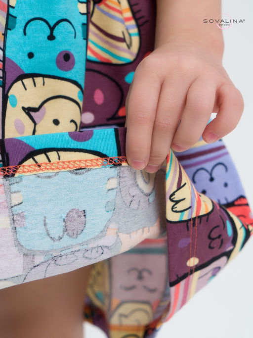 Платье Лето коты в горошек new - Sovalina фото 25