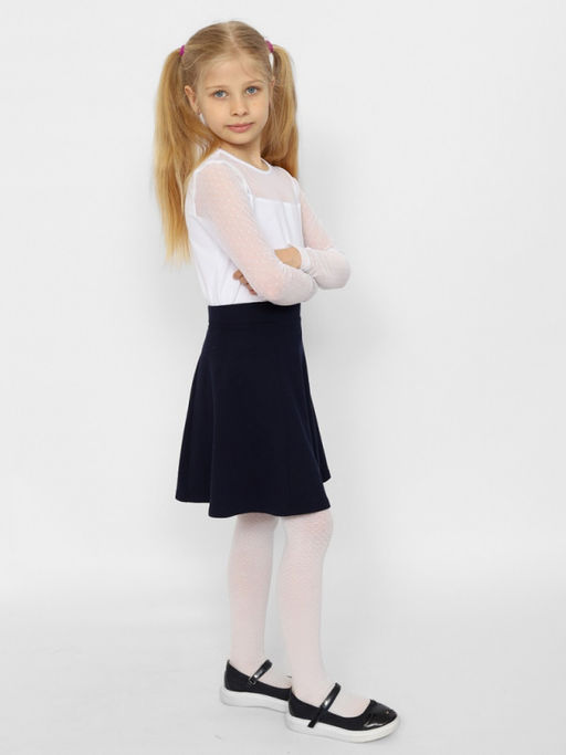 CRB wear/CWJG 63598-20 Джемпер для девочки,белый/Ex.Cherubino  фото 3