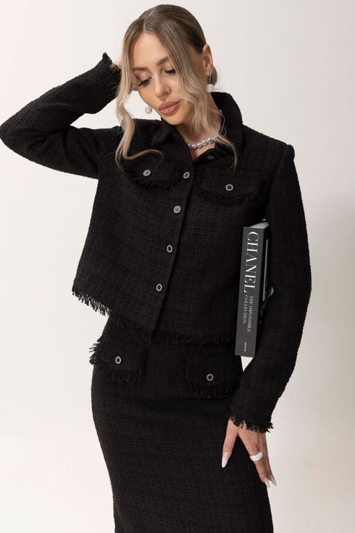 Костюм Golden Valley 6607-Р черный  фото 4