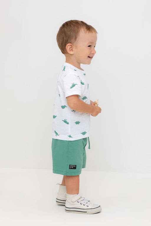 Crockid _ КР 400817/малахитово-зеленый к558 шорты д/мал яс  фото 4