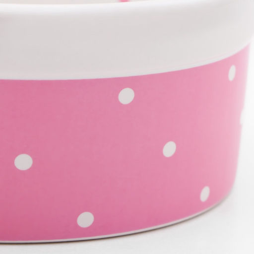 Миска керамическая Princess 400 мл 135.5 см, розовая - Пижон фото 6
