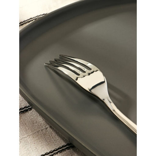 Вилка столовая из нержавеющей стали Magistro Эми, h=20,5 см, цвет серебряный  фото 3