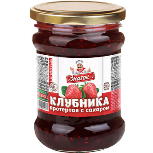 Ягода Клубника протерт. 280г