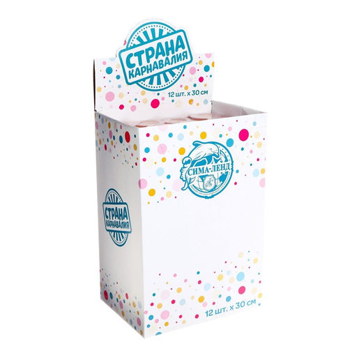 Хлопушка - цветной дым Яркий взрыв эмоций, 30 см, цвет оранжевый - Страна карнавалия фото 3