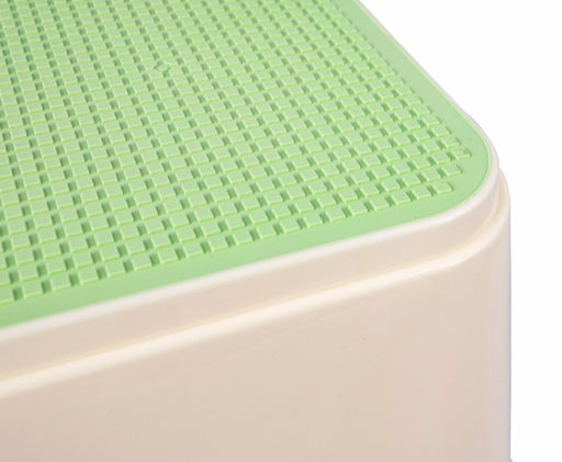 GIRAFFIX - табурет подставка зеленый-молочный - Полимербыт фото 6