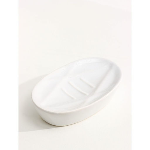 Набор аксессуаров для ванной комнаты Доляна Геометрия, 4 предмета, дозатор, мыльница, два стакана, белый  фото 9