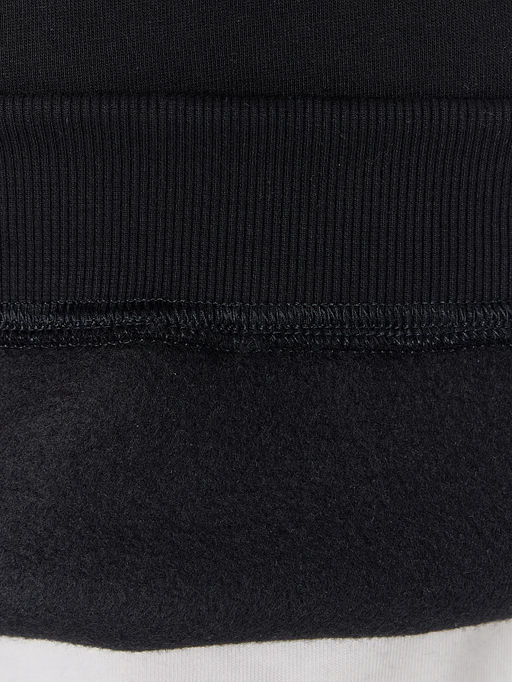 Теплый свитшот мужской черный с начесом