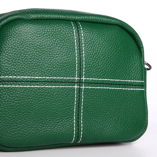 Сумка женская на молнии, цвет зелёный - Simaland фото 3