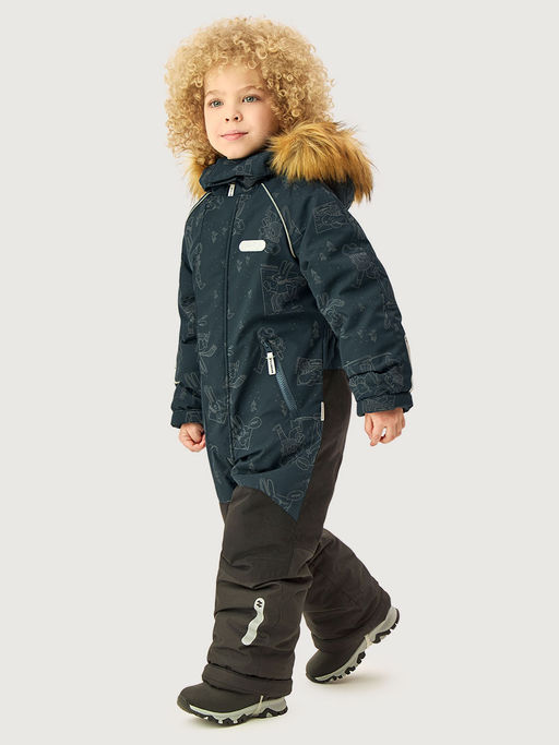 Комбинезон 8з0926 океан/черный