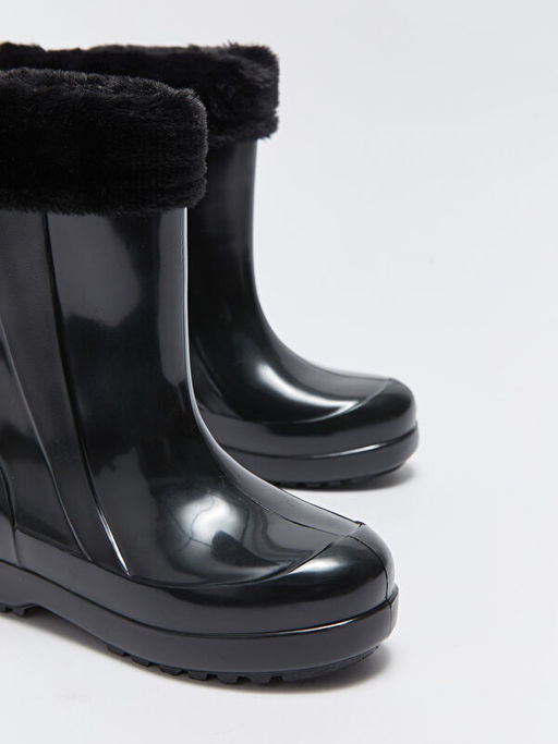 Parlak G?r?n?ml? K?rk Detayl? K?z ?ocuk Ya?mur Botu - Waikiki фото 3