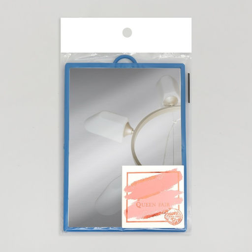 Зеркало настольное - подвесное, зеркальная поверхность 9,2 13 см, цвет МИКС - Queen fair фото 5