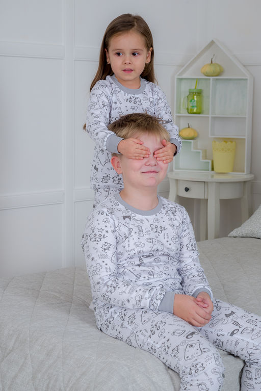 Пижама детская из интерлока пенье Дрёма котик - Амадэль фото 11