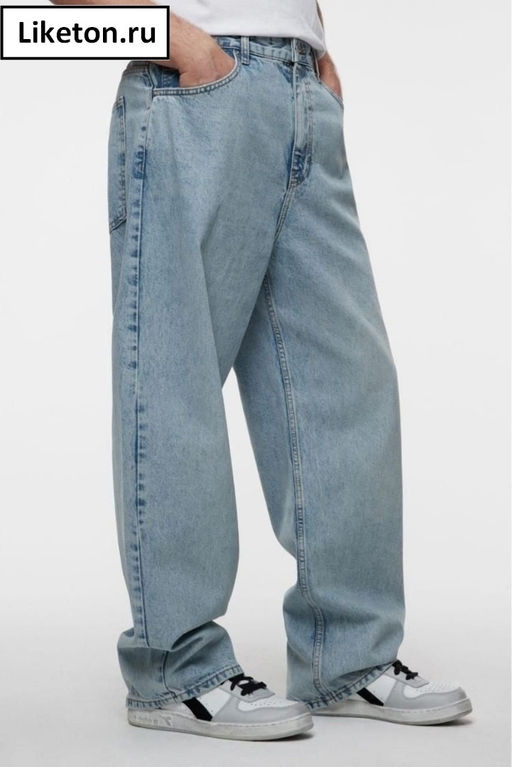 Джинсы багги мужские, Артикул: 134033 - Liketon фото 2
