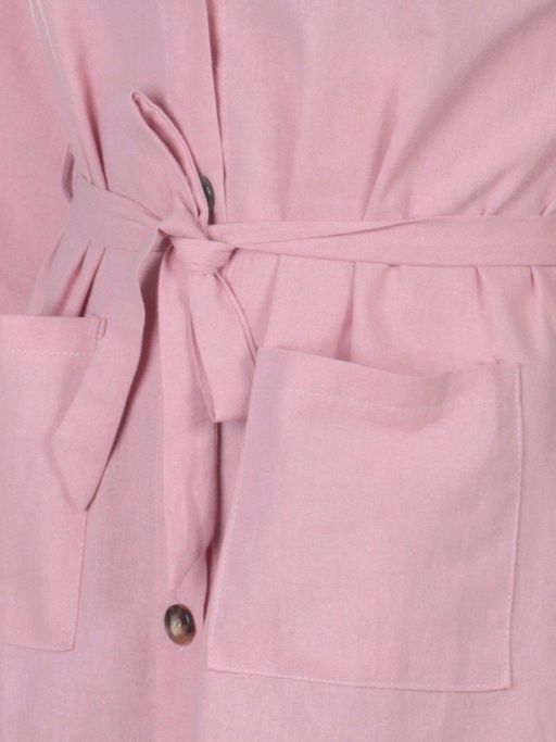 805 PINK Платье летнее хлопковое Fashion
