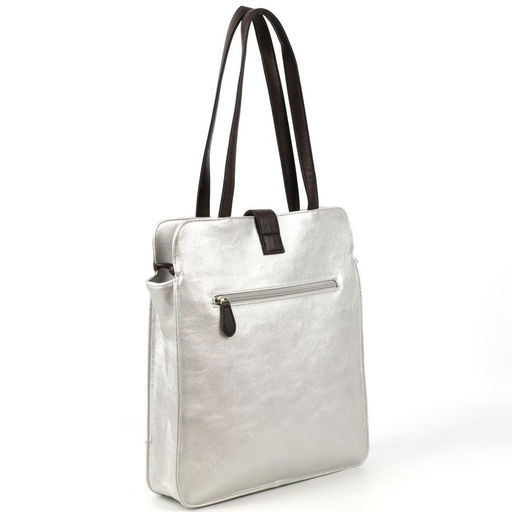 Женская сумка шоппер из эко кожи с косметичкой 0075-19 - Cidirro фото 4