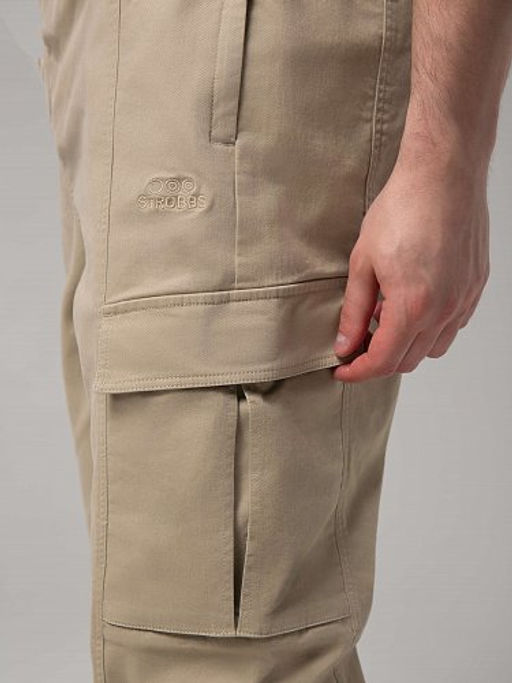 E2436-9 брюки мужские с накладными карманами по бокам - Strobbs фото 5